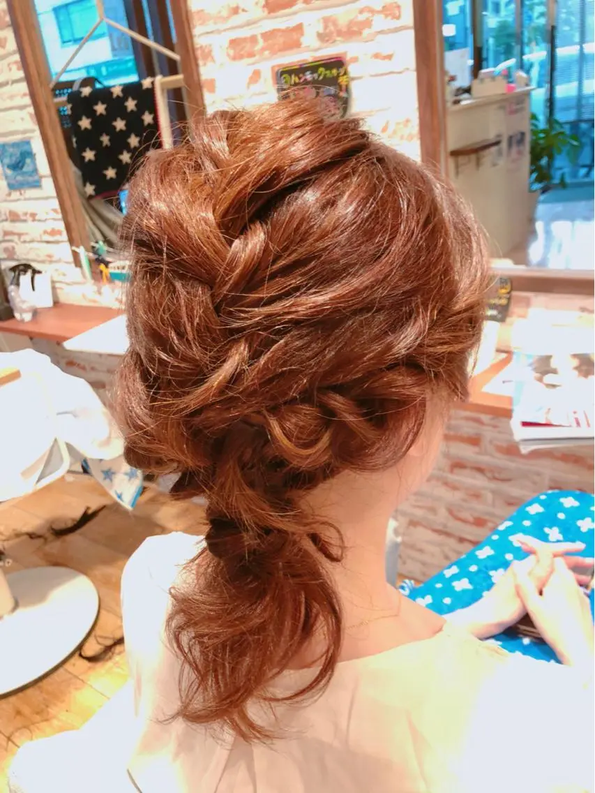 ミディアム ヘアセット YUSUKE ITOのヘアスタイル