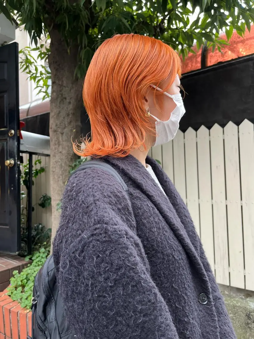 ショート カラー eri kinjoのヘアスタイル