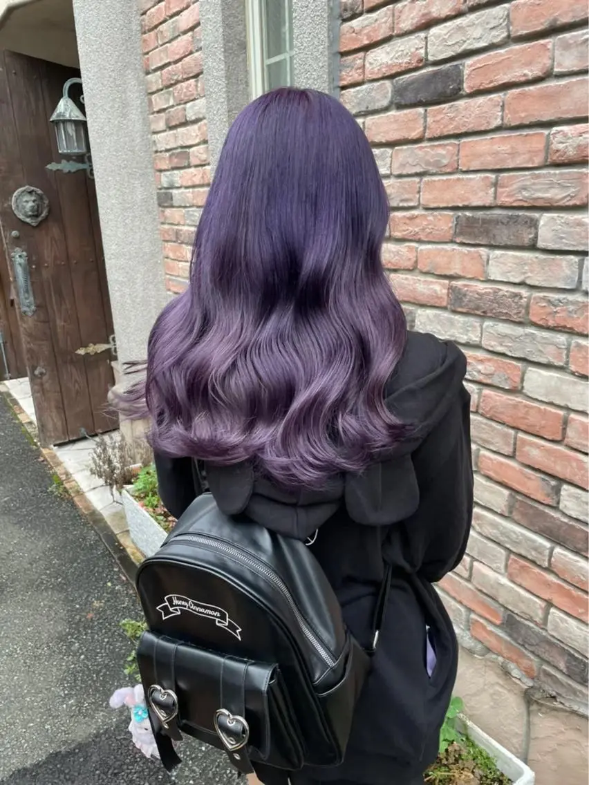 カラー アッシュ アッシュグレー アッシュグレージュ バレイヤージュ ミストバング ヘアカラー Bob&ハイトーン 専門家CHIHIROのヘアスタイル