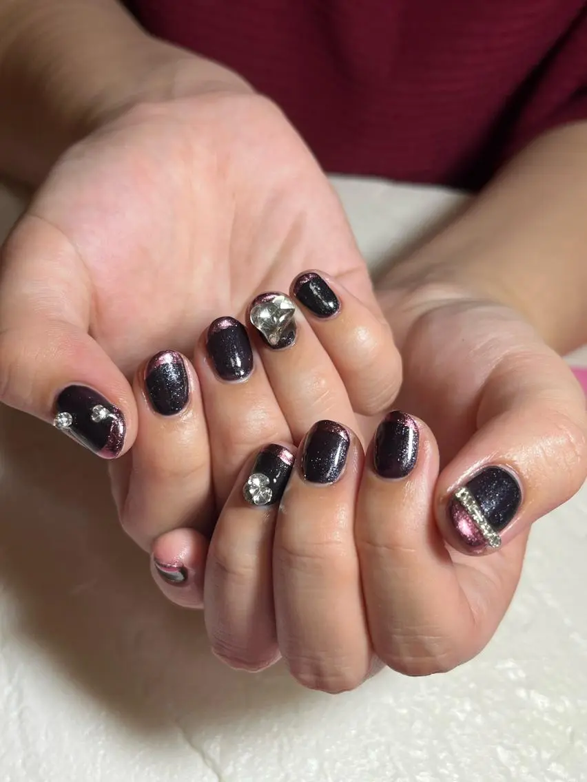 ネイル 持ち込み plaisir kのネイルデザイン