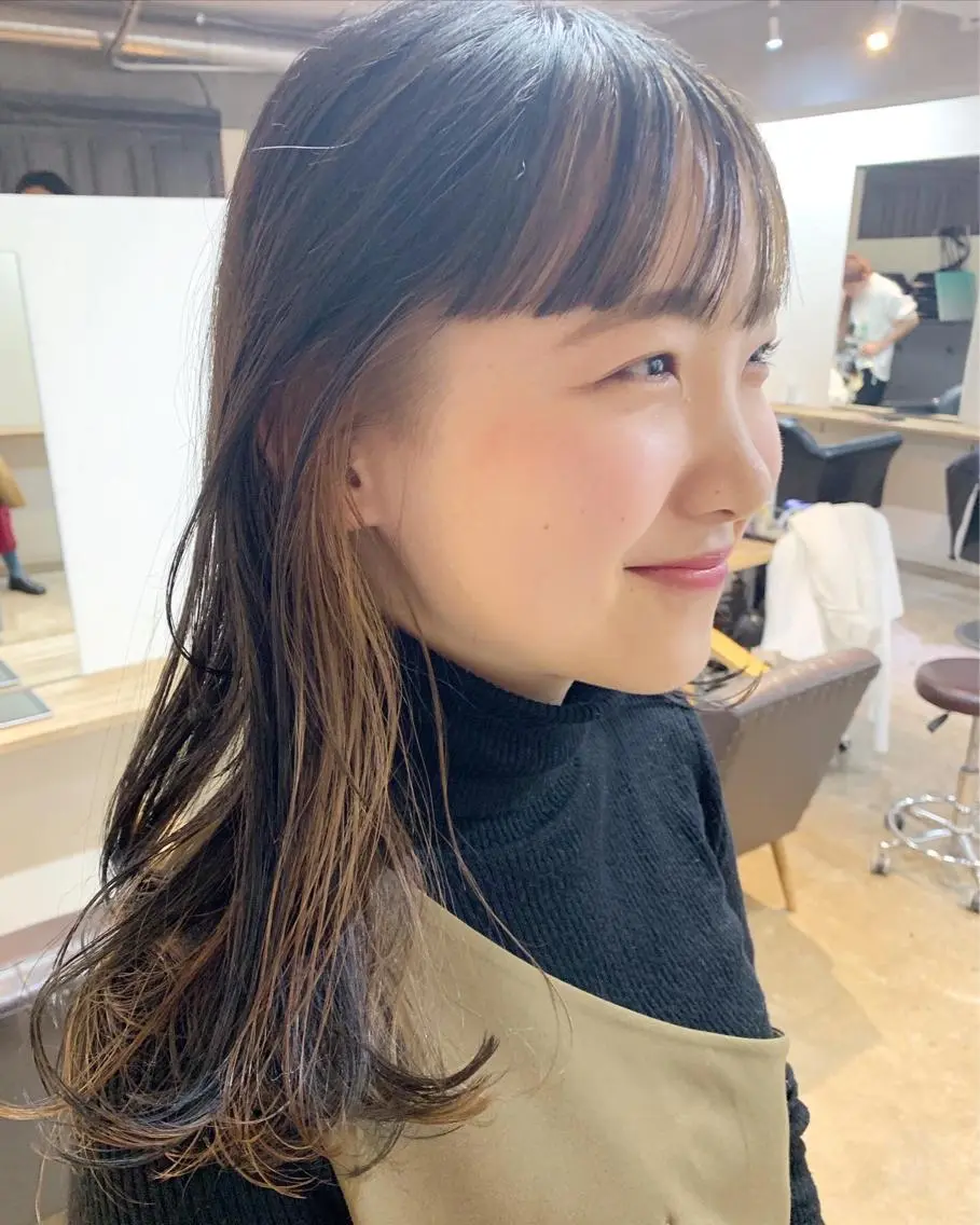 ロング カラー 坂本 裕介のヘアスタイル