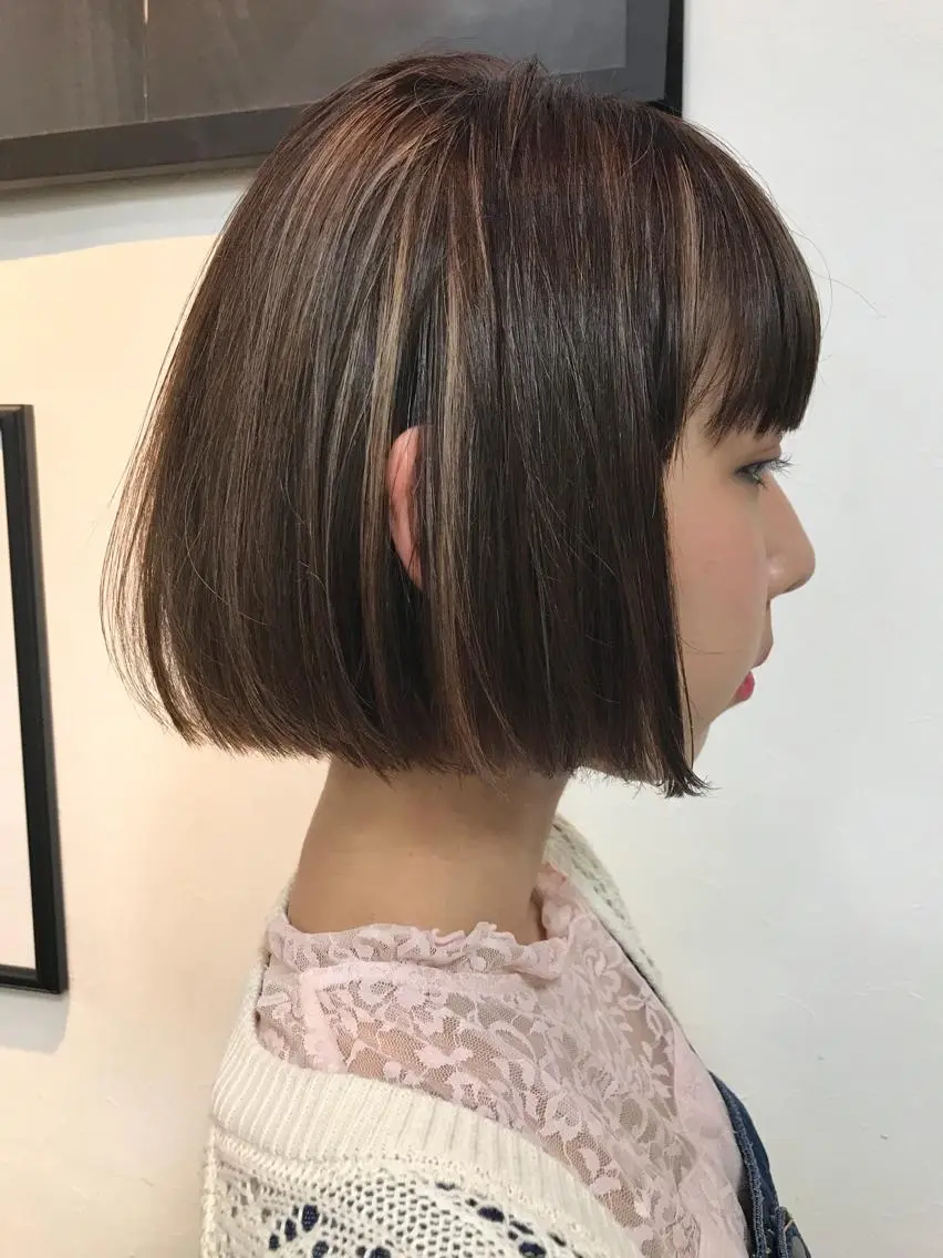 ショート カラー 髪質改善満足度NO1 山下のヘアスタイル