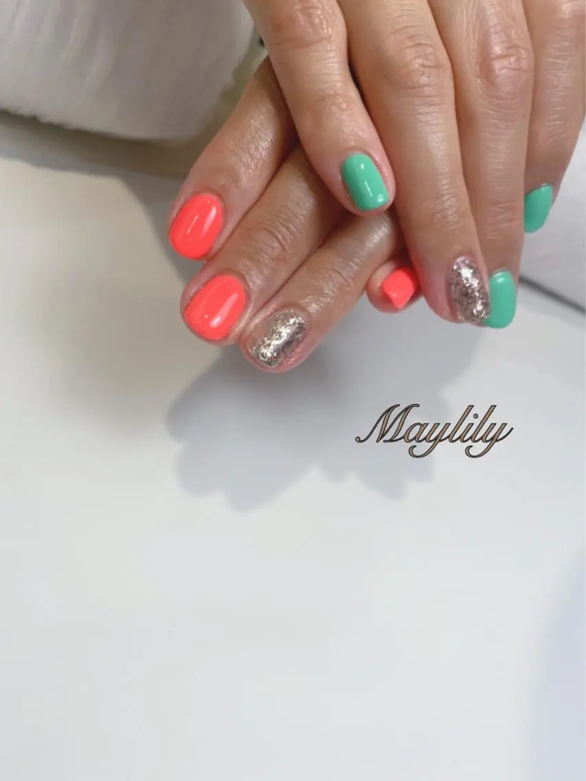 ネイル ワンカラーネイル Nail salon Maylilyのネイルデザイン