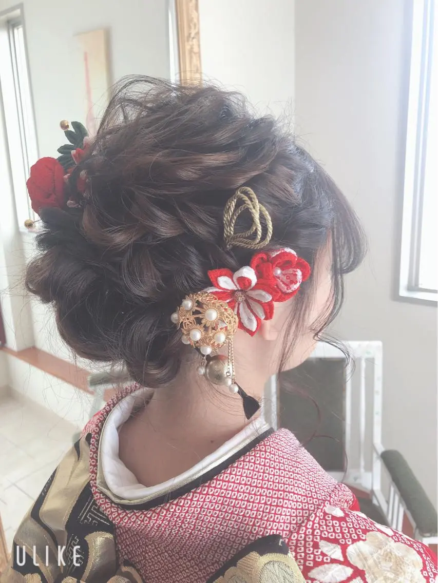 ロング ヘアセット 柿澤 万由佳のその他イメージ
