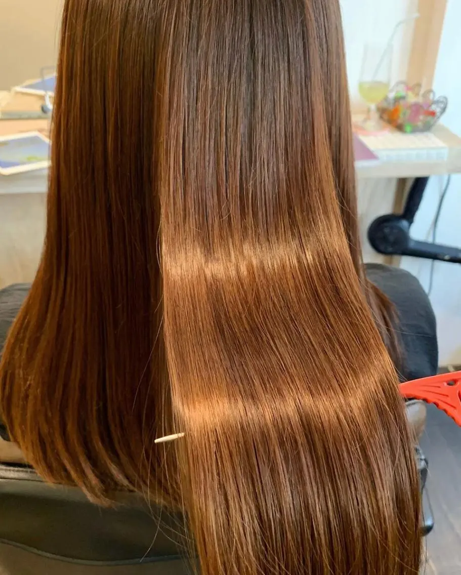 ロング 髪質改善 町田 佳奈江のヘアスタイル
