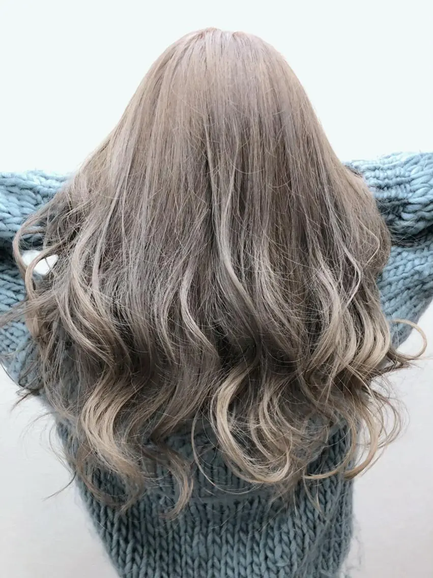 ミディアム カラー Crystal 船橋のヘアスタイル