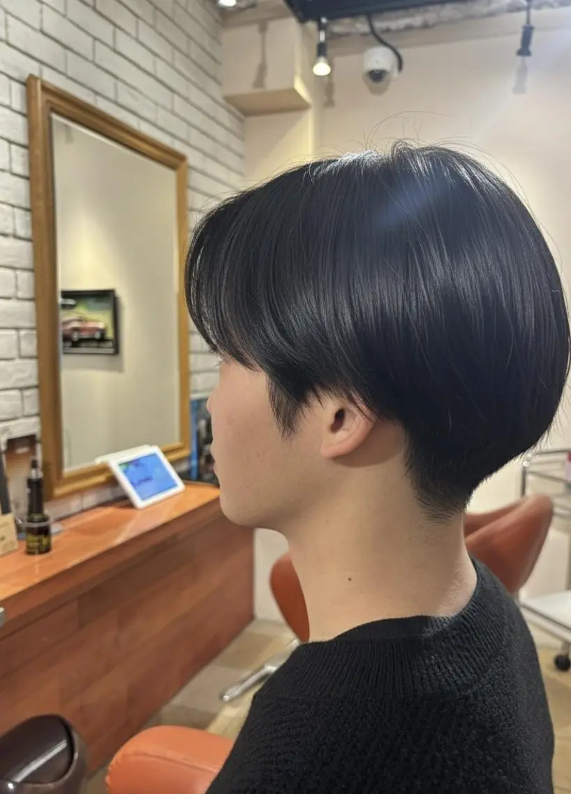 ミディアム 韓国風ヘア 小顔カット カット トリートメント flencia 丸 和博|カットのヘアスタイル