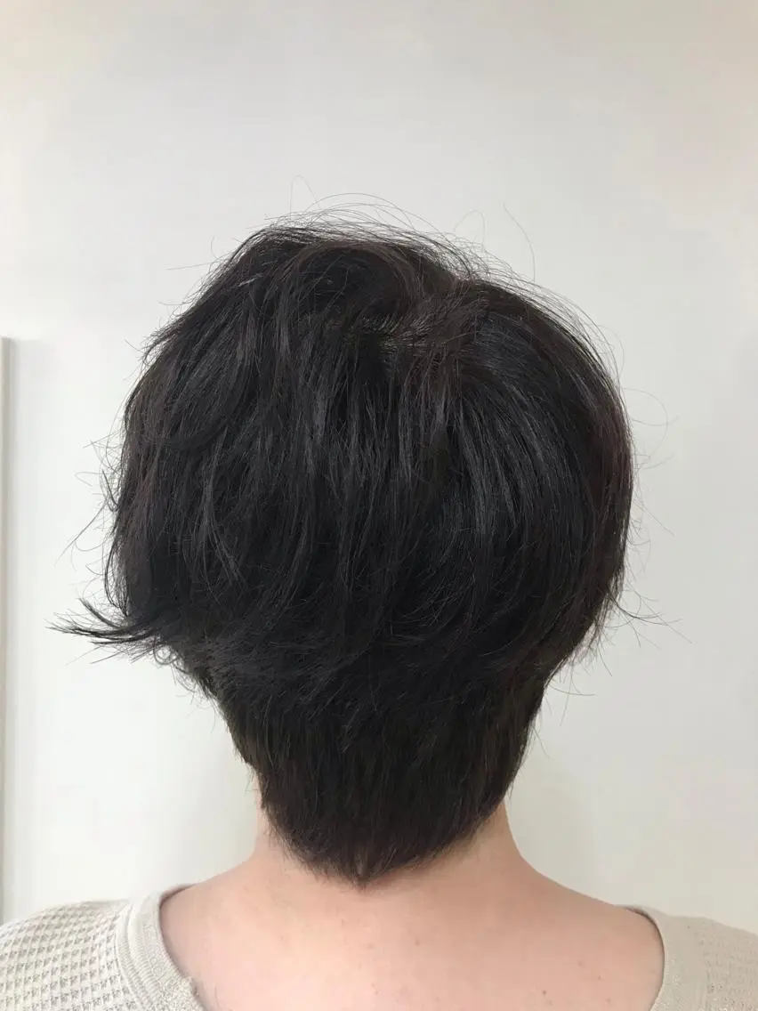 ショート カラー ショートレイヤー グラデーションカラー レイヤーカット ショートヘア 横田 尚登のヘアスタイル