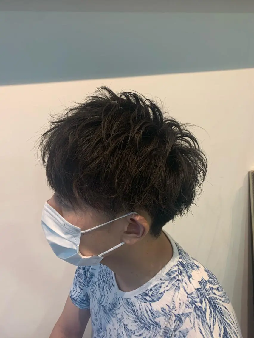ショート カット パーマ トリートメント ヘッドスパ ヘアセット 大宮/山口 竣也のヘアスタイル