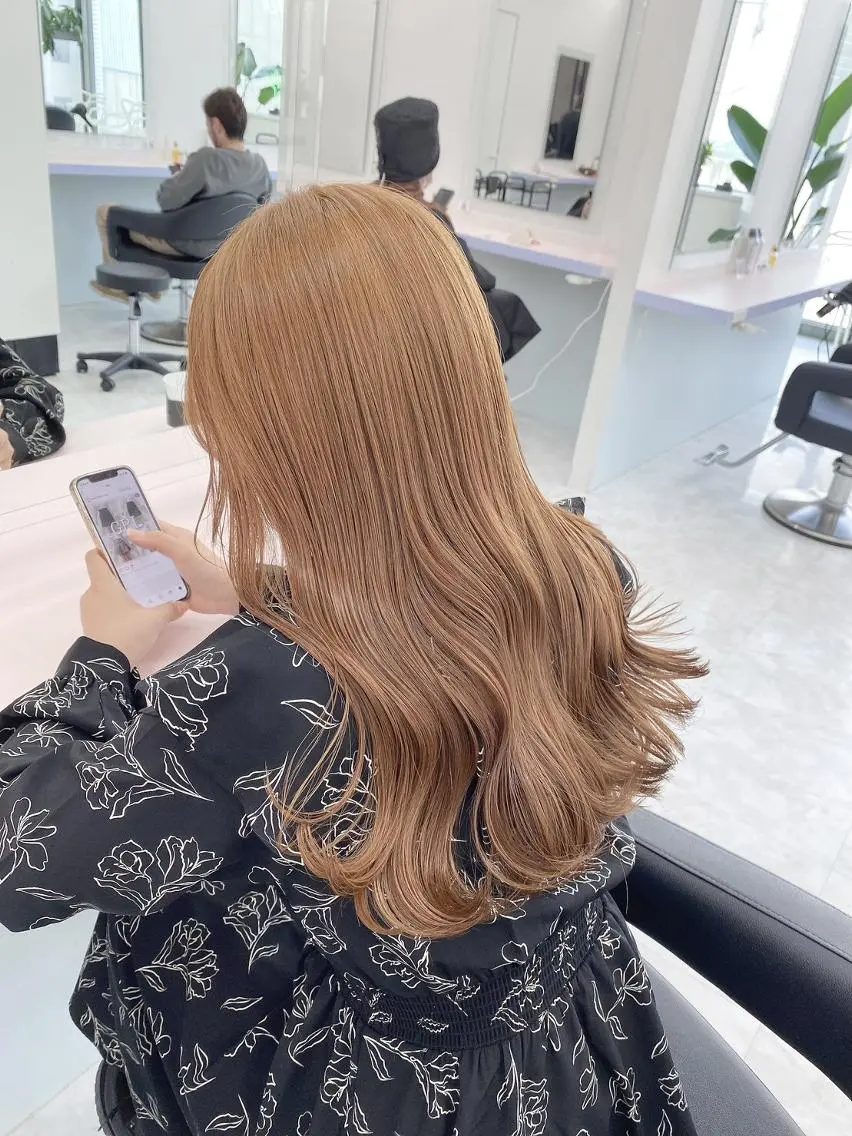 カラー うる艶トレンドヘア 🕊️上野BABYのヘアスタイル