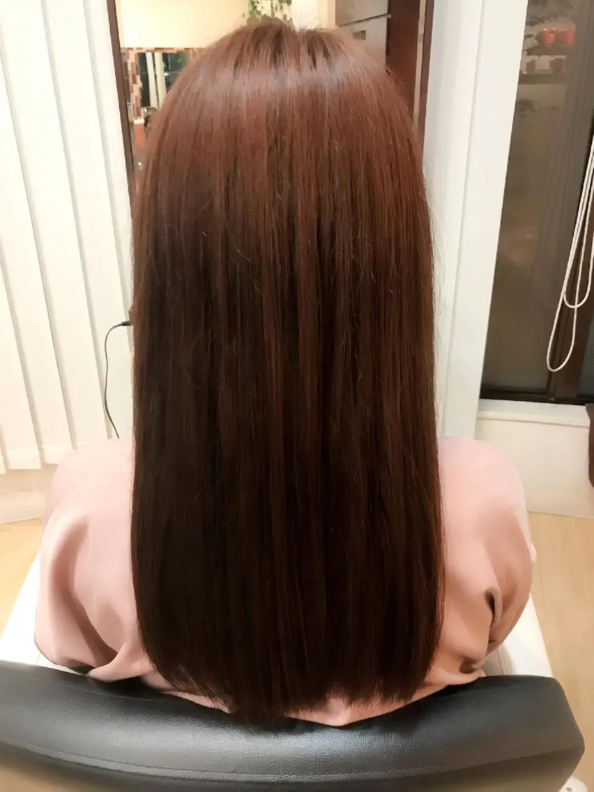 ロング カラー Yamamoto． Mのヘアスタイル