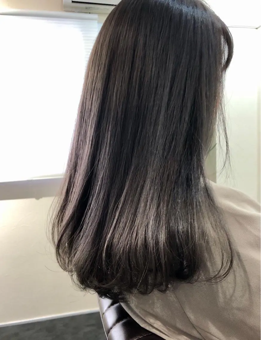 ロング カラー 透明感カラー グレージュ ヘアカラー トリートメント 後藤 ユウキ/髪質改善🫧のヘアスタイル