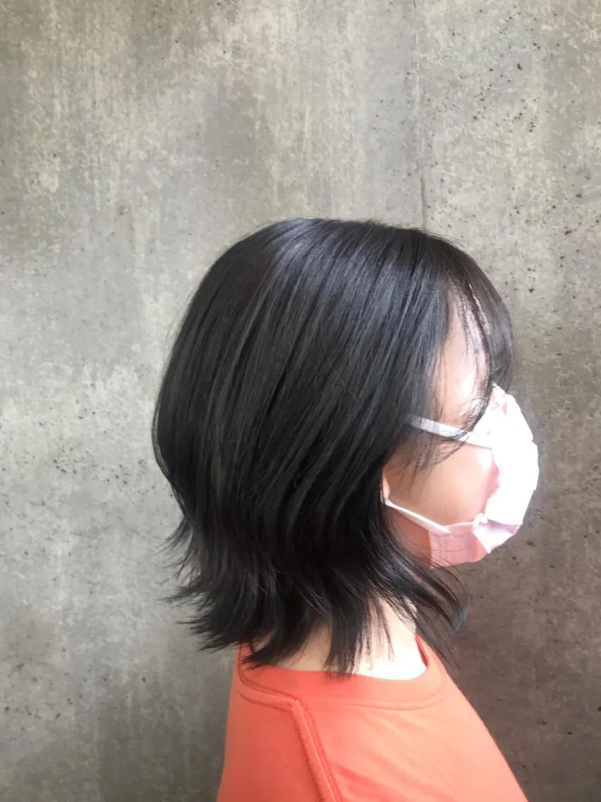 ショート カラー もりたみかこ 美容師お休み中のヘアスタイル