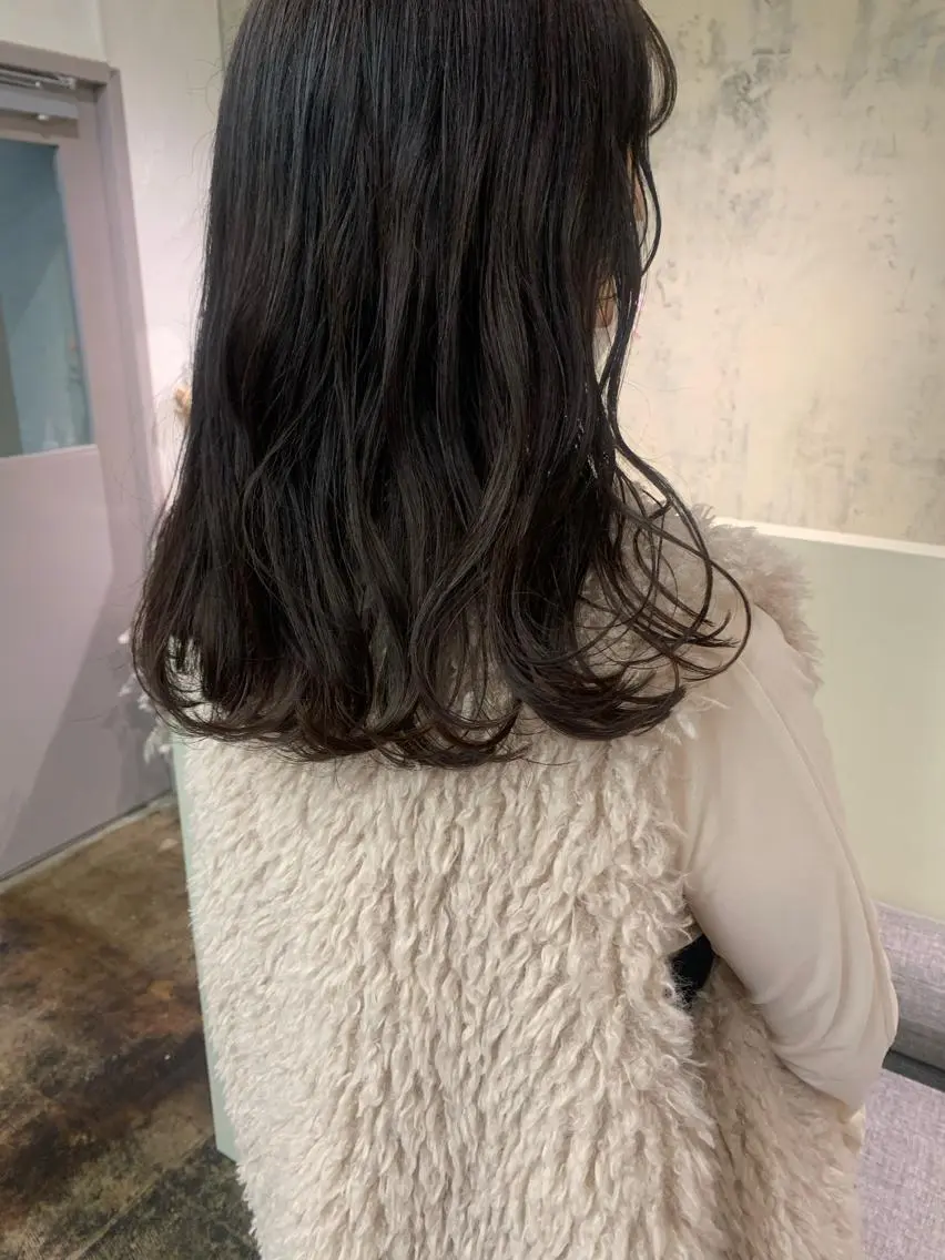 ロング カラー yupi🐈⬛ レイヤー/パーマのヘアスタイル