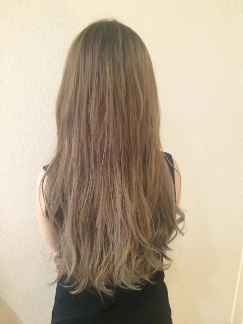 カラー 龍 門のヘアスタイル