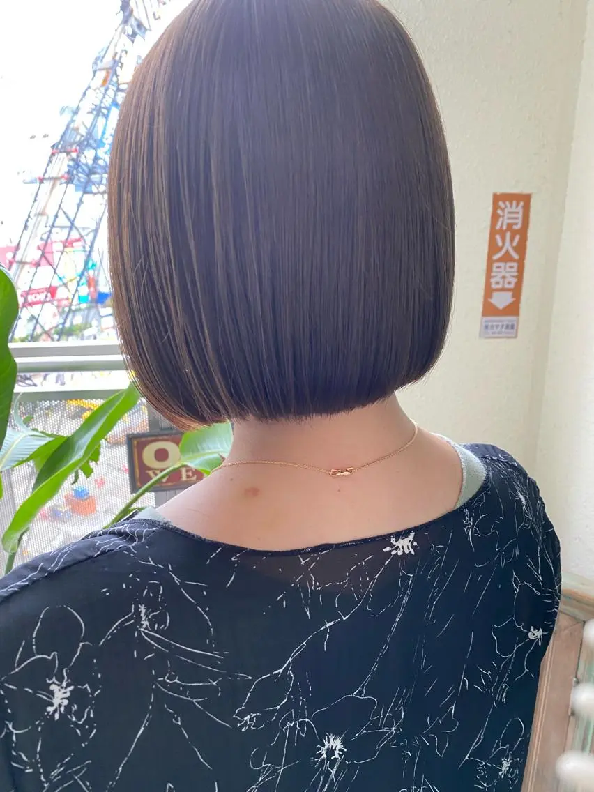 ミディアム カット レイヤーカット🫧 /髪質改善✨TOWAのヘアスタイル