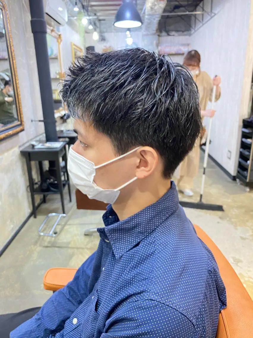 メンズ 勝河 怜楊のヘアスタイル