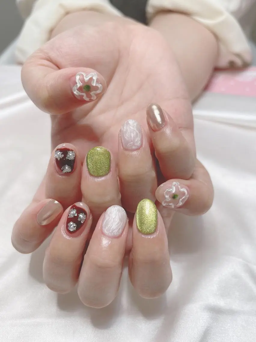 ネイル ジョリ kasumi🌹💅のネイルデザイン