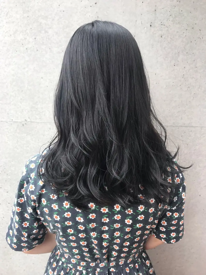ロング カラー ヘアアレンジ アッシュ イルミナカラー Satsuki ✂︎♡のヘアスタイル