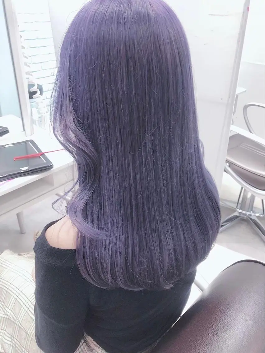 ロング カラー パーマ ヘアアレンジ メンズ キッズ ネイル マツエク・マツパ アイブロウ レイヤー/ダブル カラー/YURINAのヘアスタイル