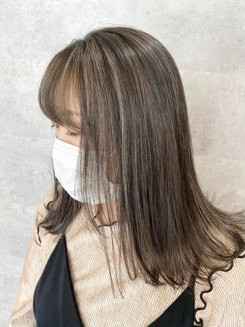 ミディアム ヘアカラー トリートメント KYOKO 【Bear】のヘアスタイル