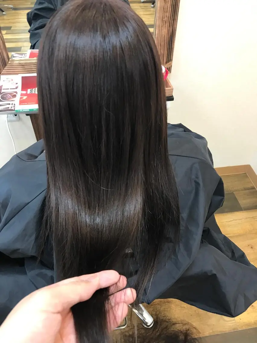 セミロング カット トリートメント 宮脇 雄司のヘアスタイル