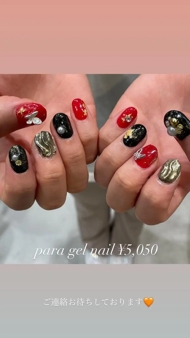 ネイル ジェルネイル パラジェル 淡色ネイル 🎀moeのネイルデザイン