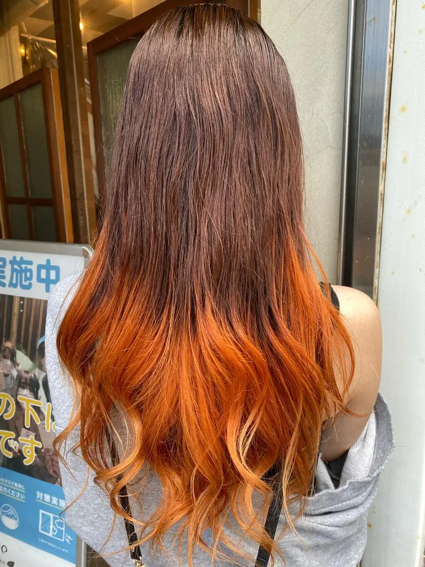 ロング カラー パーマ ヘアアレンジ メンズ キッズ ネイル マツエク・マツパ 🌈髪質改善・美髪矯 正・平野瀬乃🌈のヘアスタイル