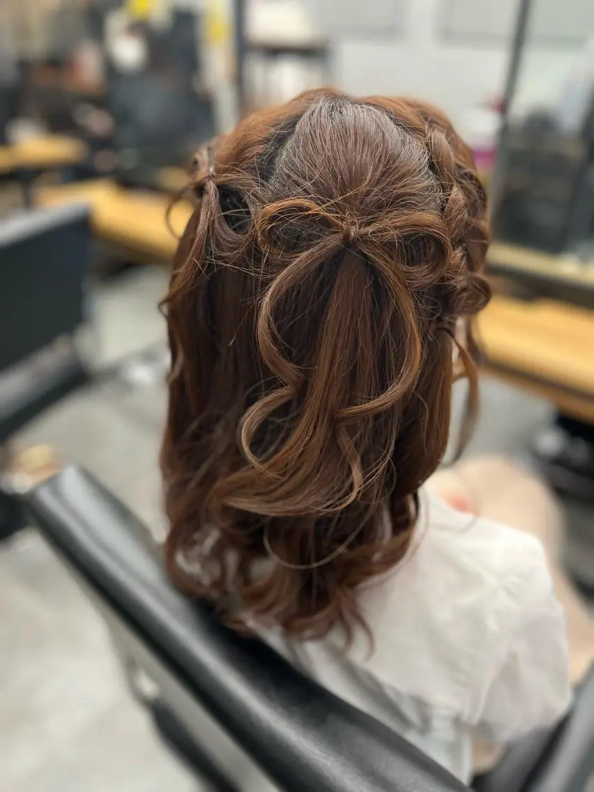 ヘアアレンジ 川畑 花菜のヘアスタイル