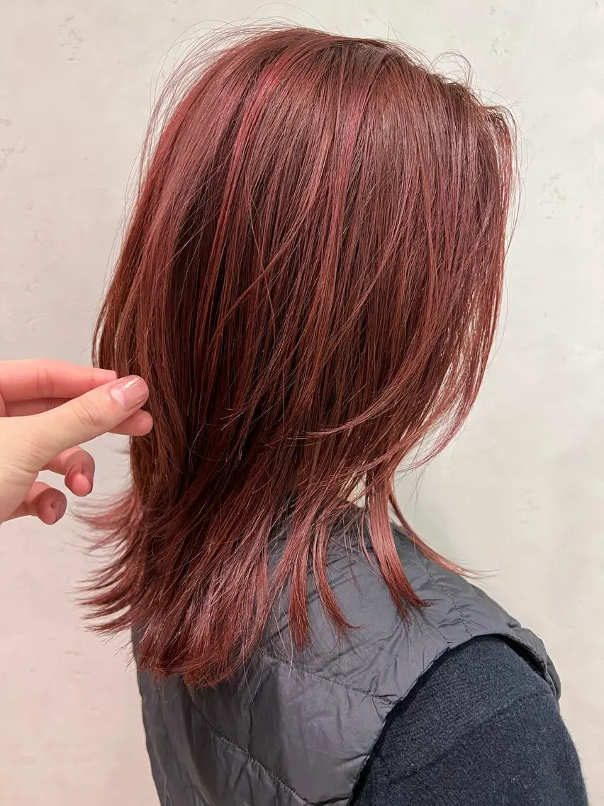 ミディアム 高橋 龍哉のヘアスタイル