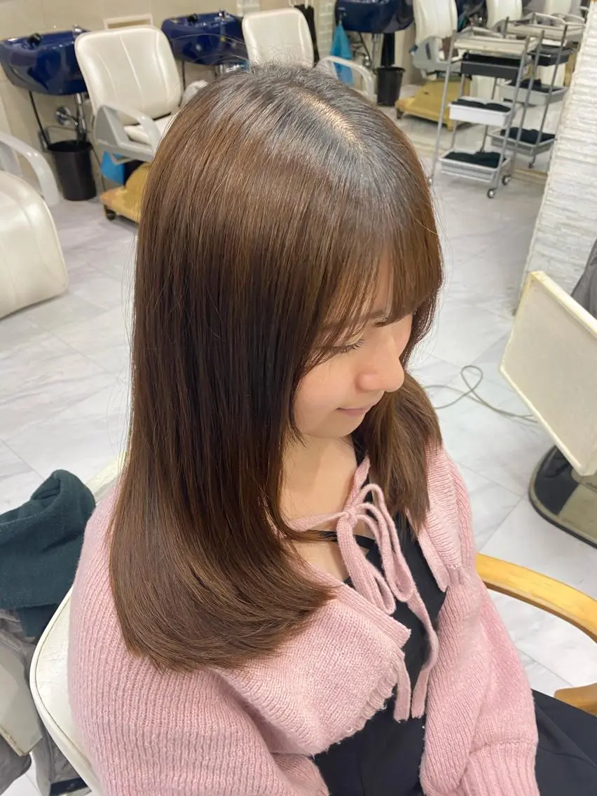 ロング レイヤーカット シャギー 目黒 碧人のヘアスタイル