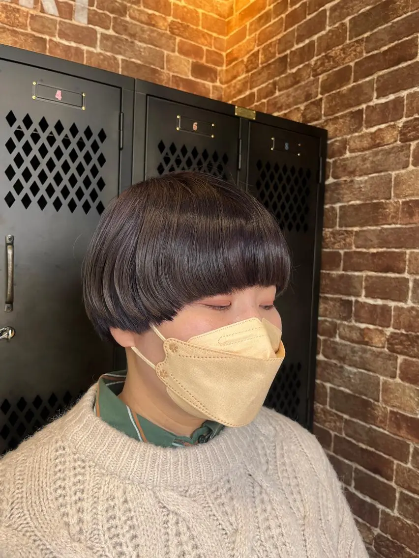 ショート カラー パーマ ヘアアレンジ メンズ キッズ ネイル マツエク・マツパ アイブロウ メンズブリーチ メンズハイライト メンズインナーカラー メンズ韓国風 ブリーチ 久木原 ゆりのヘアスタイル