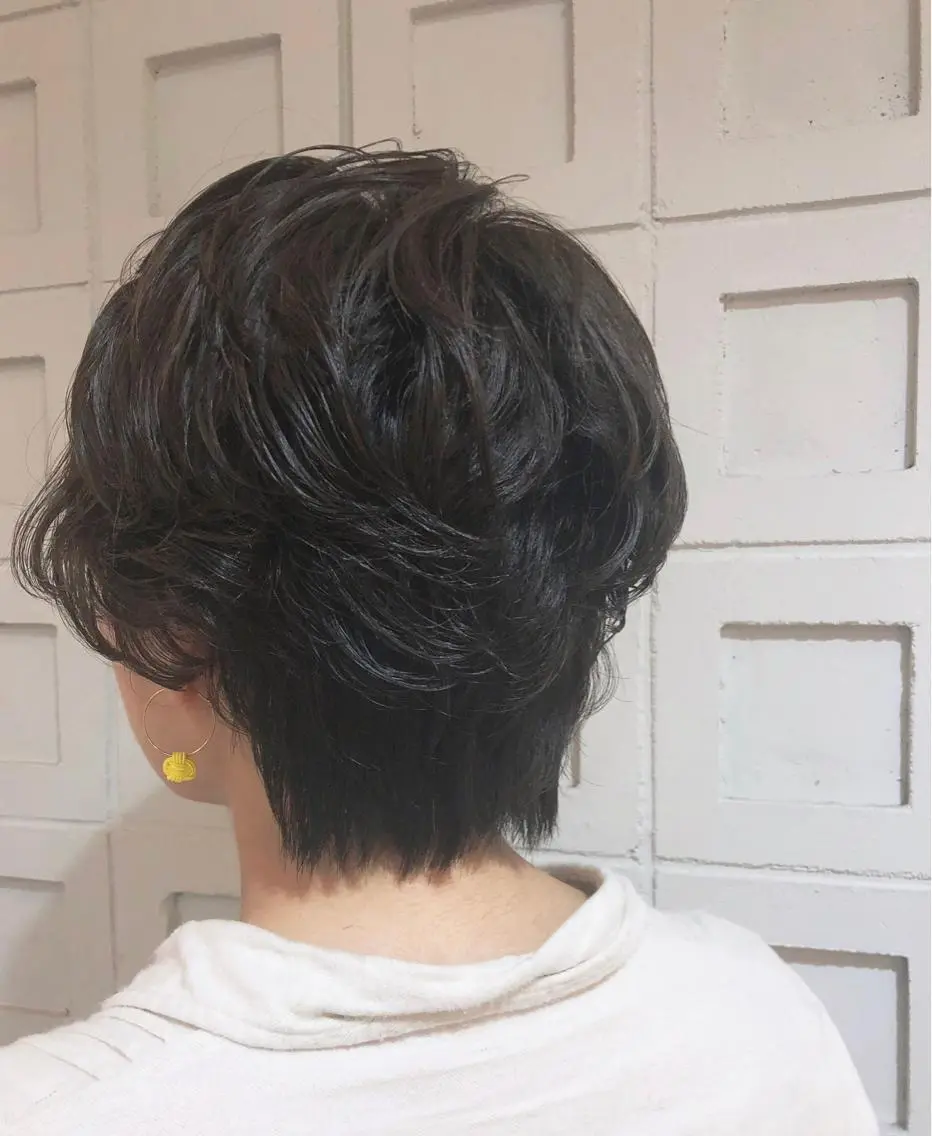 ショート パーマ 山本 琴乃🦭のヘアスタイル
