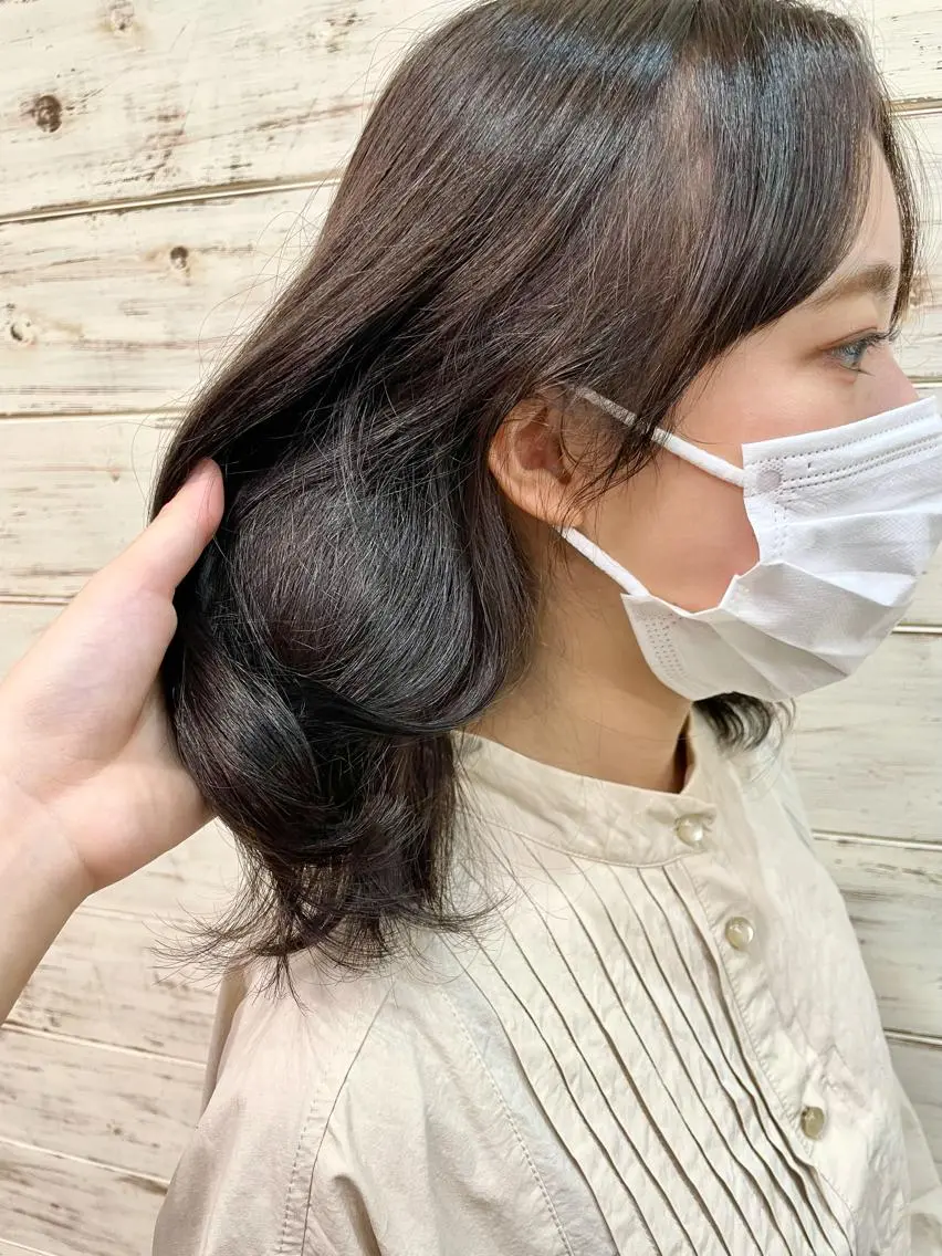 セミロング カラー 🫧ヒシダアキ taboo.i🫧のヘアスタイル