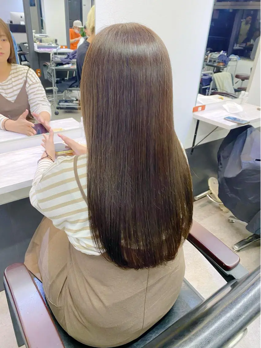カラー カット ヘアカラー トリートメント 中富 🍪みなのヘアスタイル