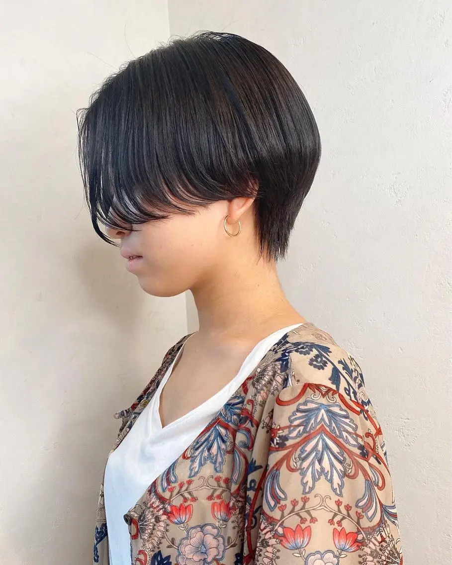 ショート ミウ☆ ブリーチダブルカラーのヘアスタイル
