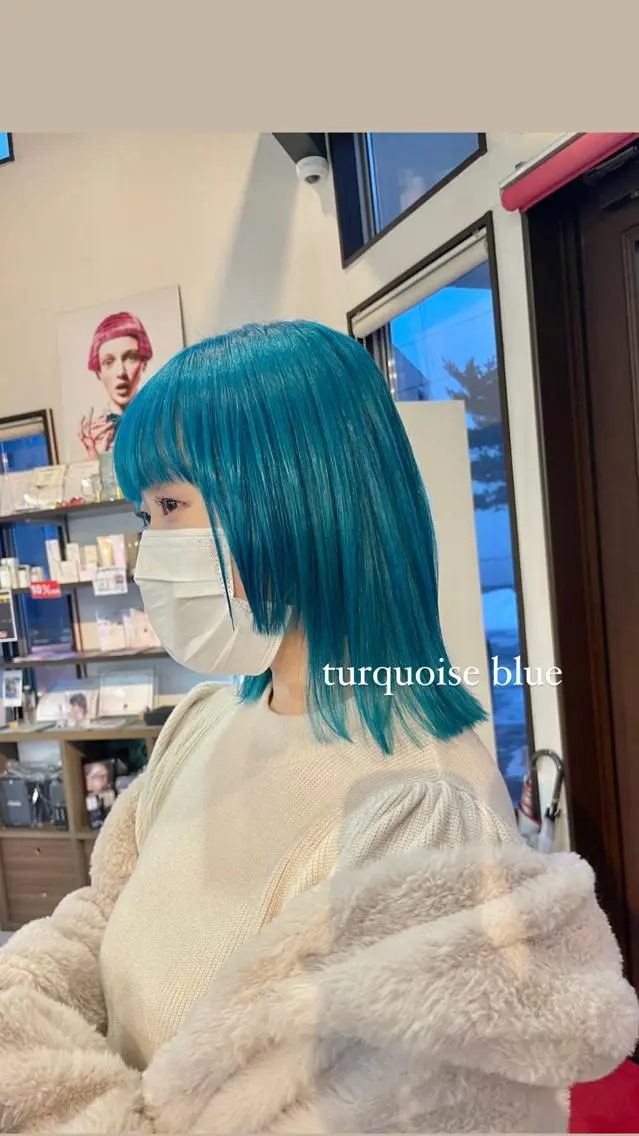 ミディアム カラー カット ヘアカラー コレットヘアー 田中アヤノのヘアスタイル