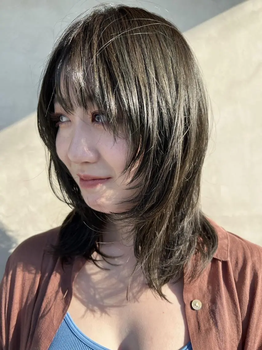 ミディアム レイヤー×髪質改善 hinanoのヘアスタイル