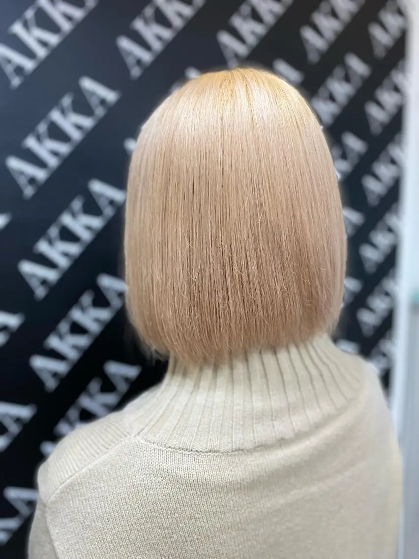 ミディアム カラー メンズ キッズ ネイル マツエク・マツパ アイブロウ 🧡可愛い色落ち🧡 ハイトーン特化🧡のヘアスタイル