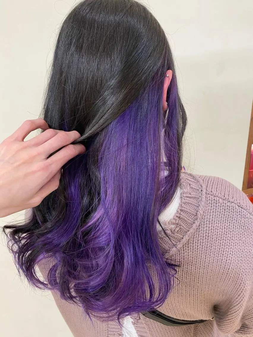 カラー SALOWIN栄 高須大貴のヘアスタイル