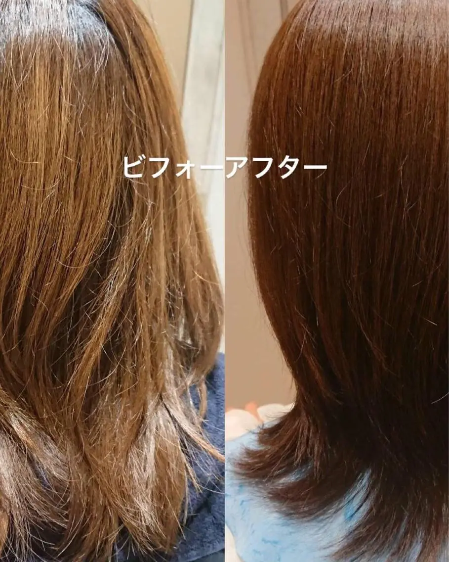 40代ママの 若見え専門美容師のヘアスタイル