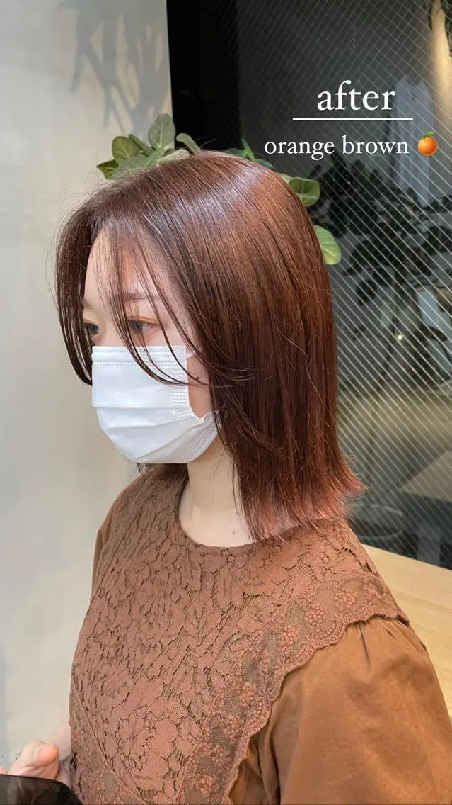 ミディアム カラー kotono🪿 カットモデル募集❕のヘアスタイル