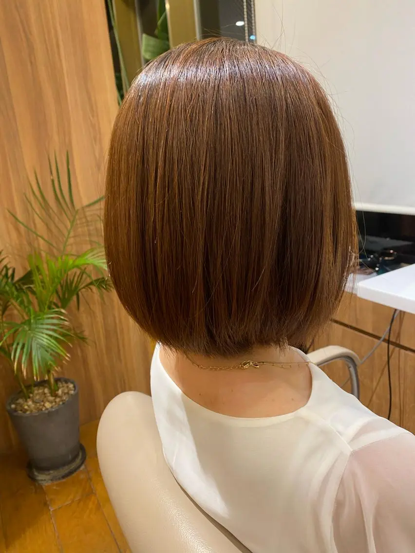 ミディアム パーマ 門崎未依/レイヤー/ メンズカット🪿🌼のヘアスタイル