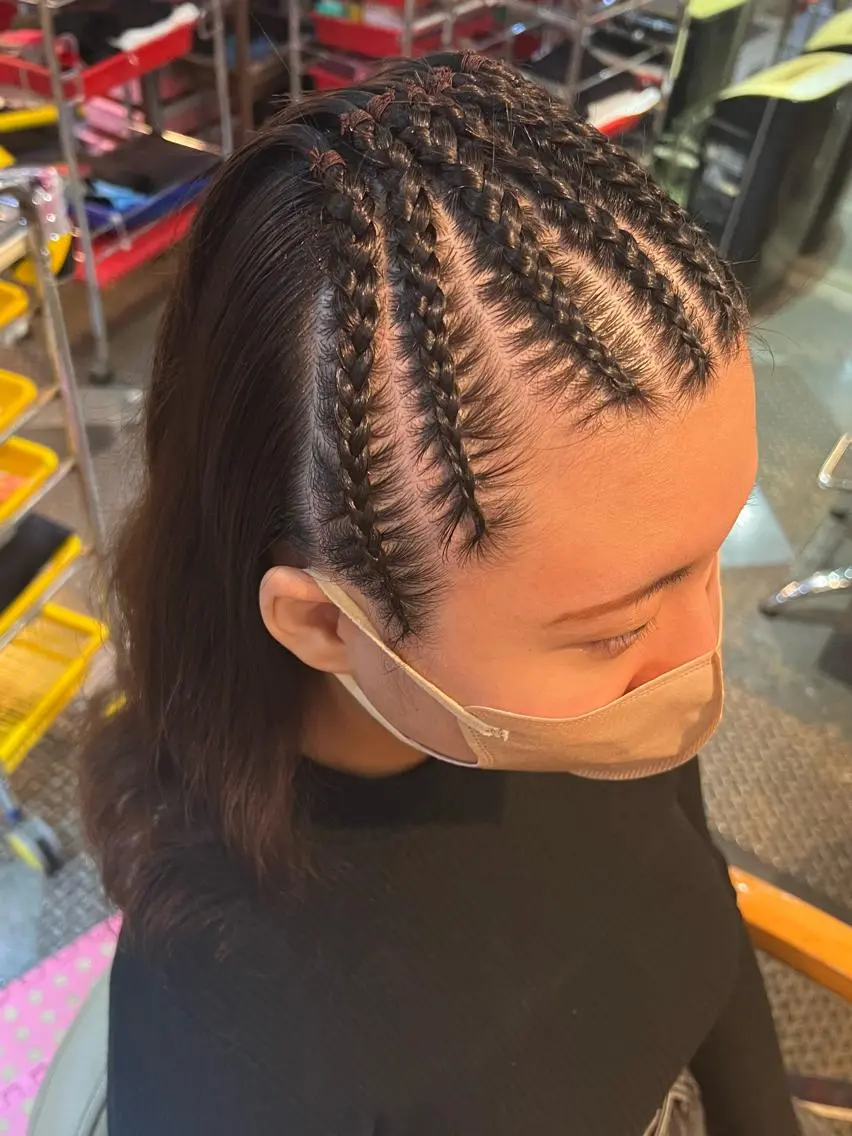 セミロング ヘアアレンジ KOYA ｺﾔのヘアスタイル