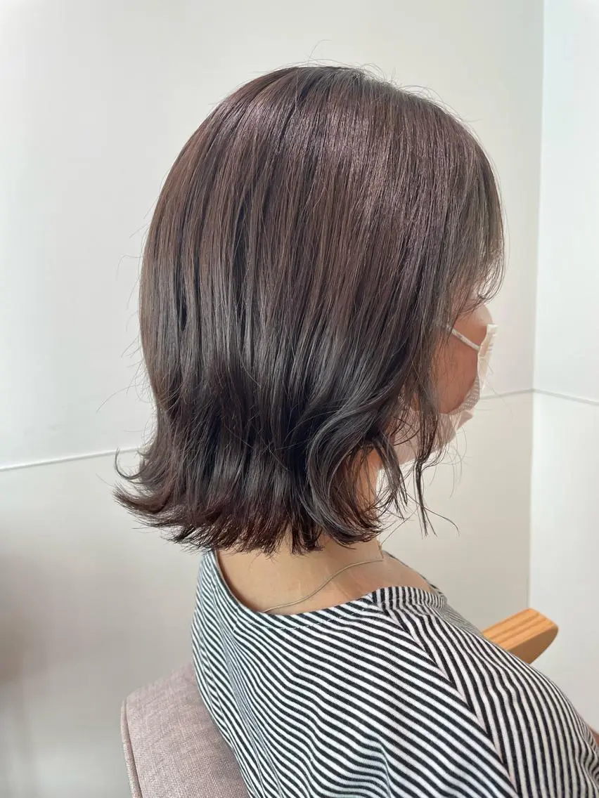 ショート カラー miu. ボブ/半個室サロンのヘアスタイル