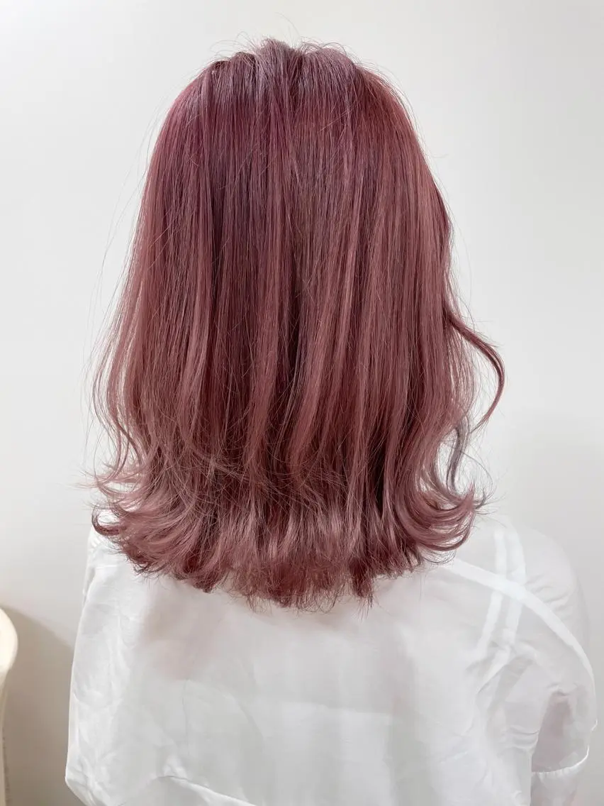 ミディアム カット ヘアカラー ヘッドスパ narumi🧸のヘアスタイル