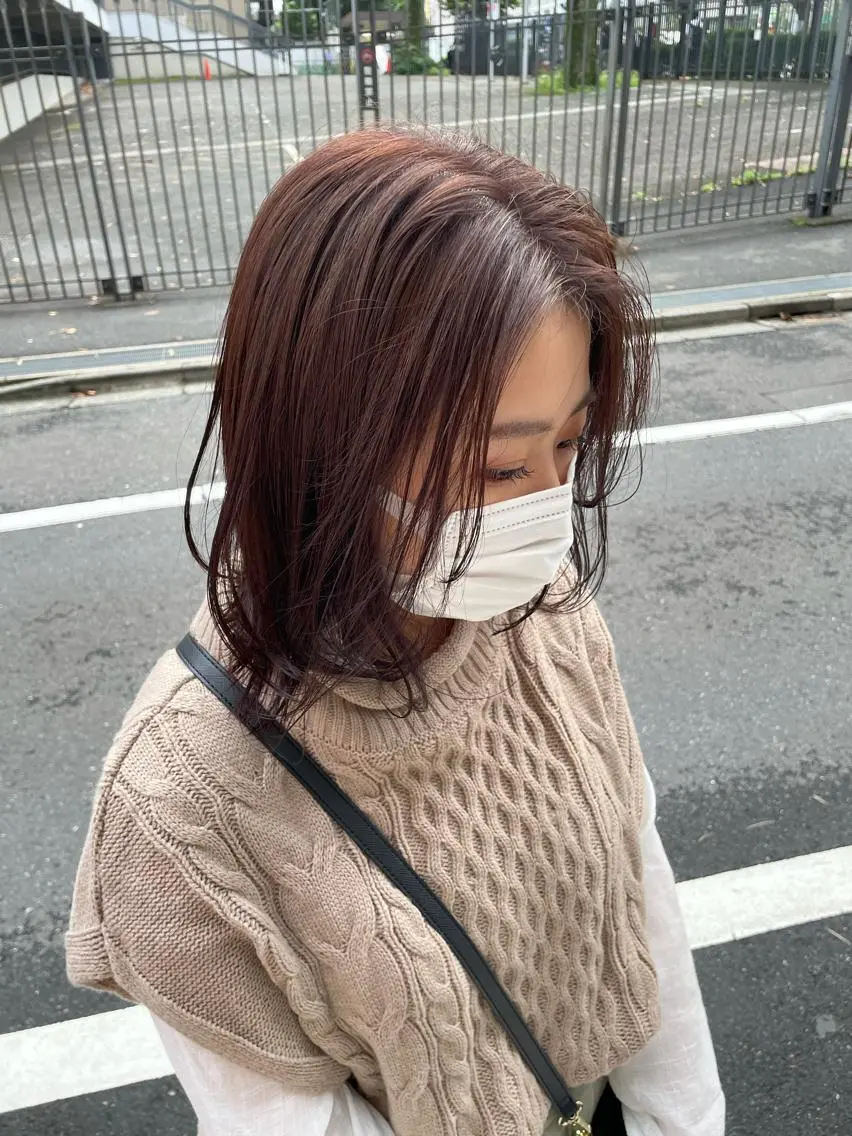 ミディアム カラー キッズ オトナヘア🌸 harukaのヘアスタイル