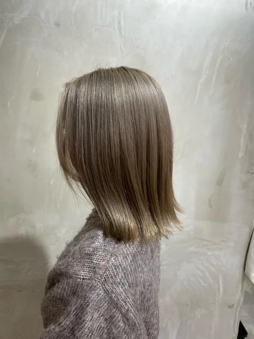 ミディアム ふじはら ひなこのヘアスタイル