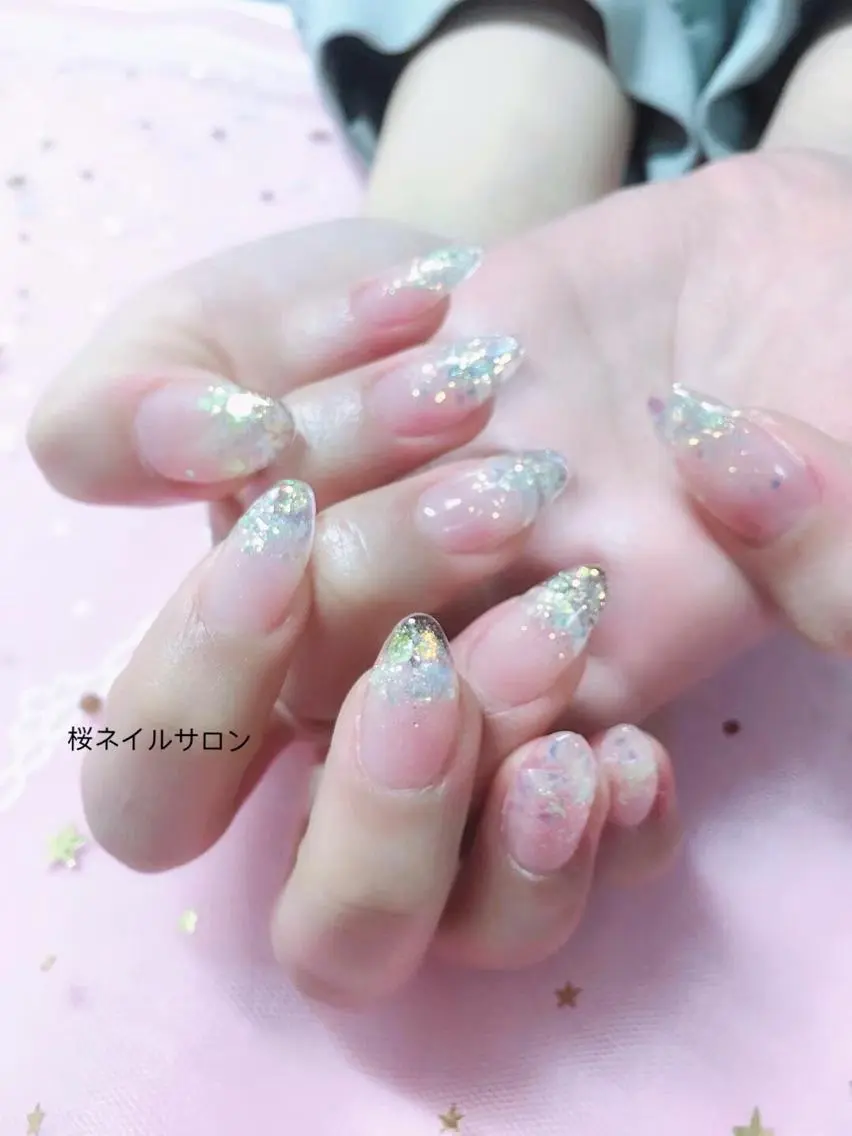 ネイル MoonNail ユリ🌸のネイルデザイン
