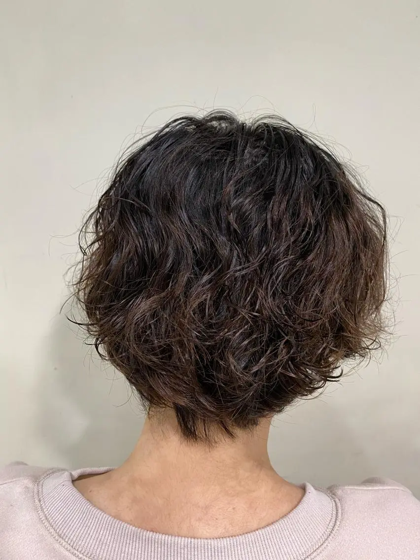 ショート パーマ 再現性No.1ヘア ごーた立川のヘアスタイル
